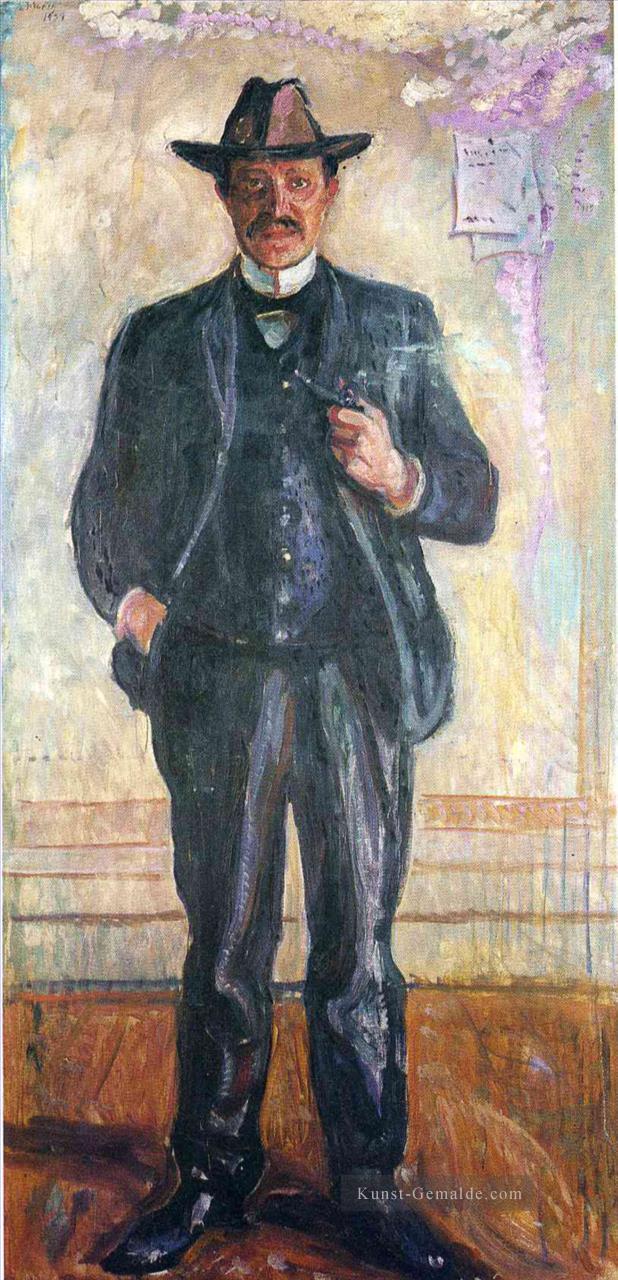 Thorvald Stang 1909 Edvard Munch Ölgemälde